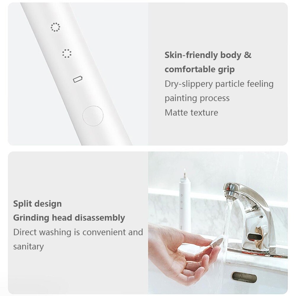 Xiaomi-cortaúñas eléctrico Showsee, herramienta y portátil para cortar las uñas en los pies, para manicura y pulido