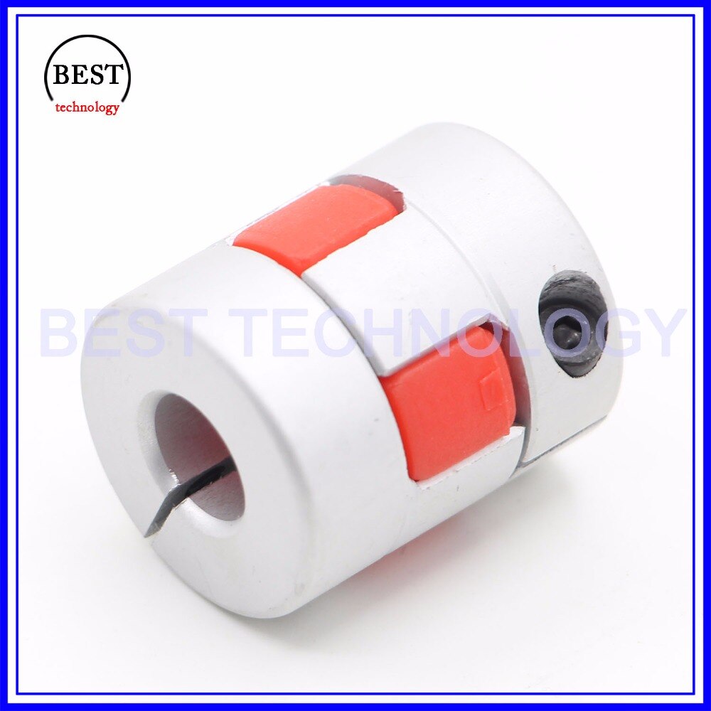 3pcs D=20mm L=30mm Plum coupling Spider Coupler Jaw Flexible Coupling Inner hole 4 to 8 mm 4/5/6/6.35/7/8mm 6.35x8mm