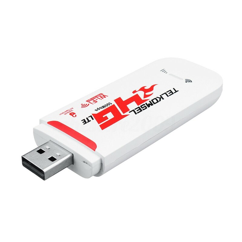 Bærbar 4g/3g lte bil wifi router hotspot 150 mbps trådløs usb dongle mobilt bredbåndsmodem simkort ulåst