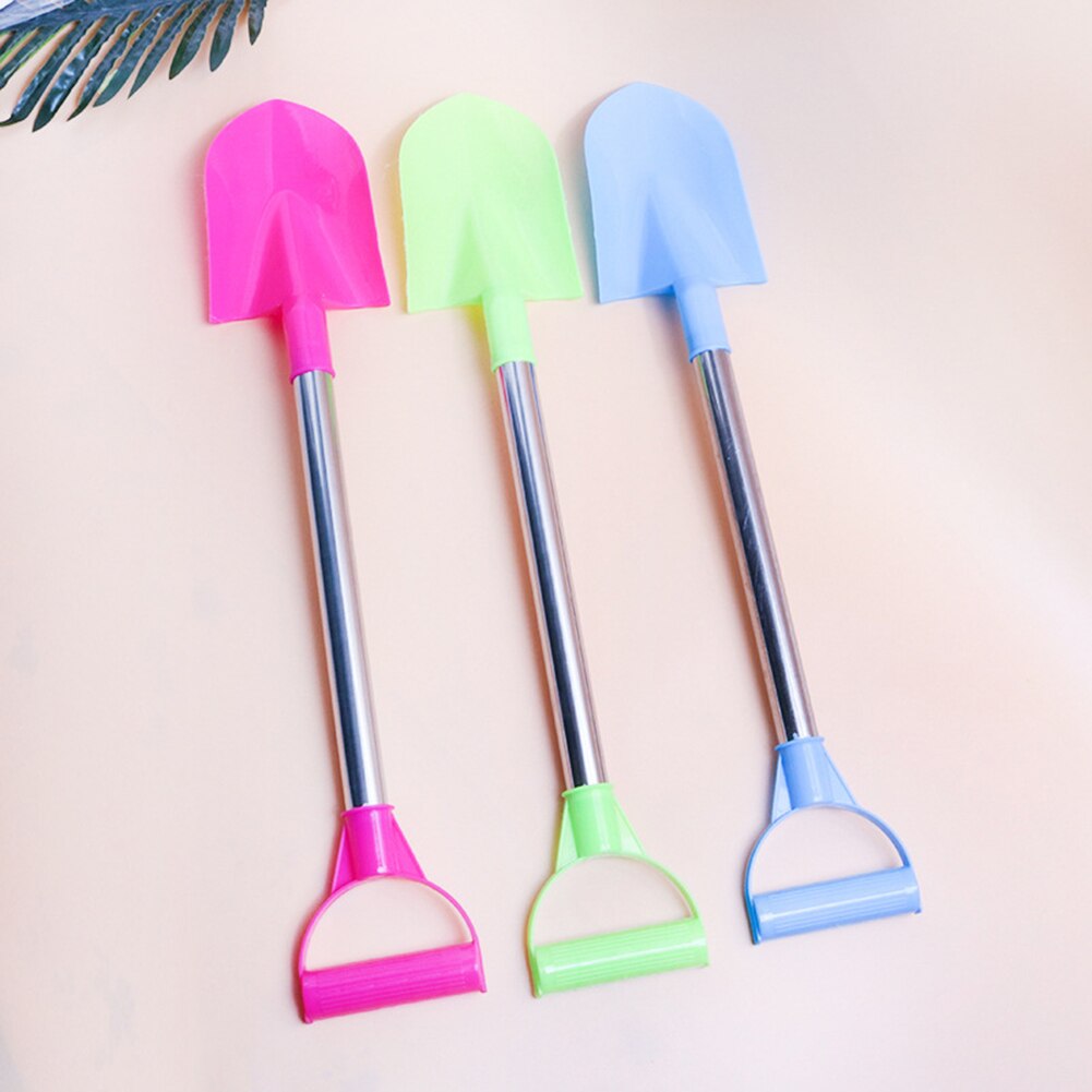 50 * 9.4 *1 cm låve 3 stk strandskuffer sjøsand plast spade Strand spillverktøy