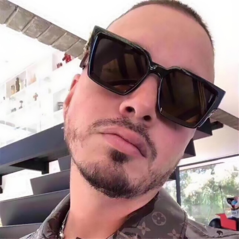 Firkantede solbriller for kvinner/menn merkevaresolbriller for menn kvinner vintage briller  uv400 beskyttelsesbriller gafas de sol