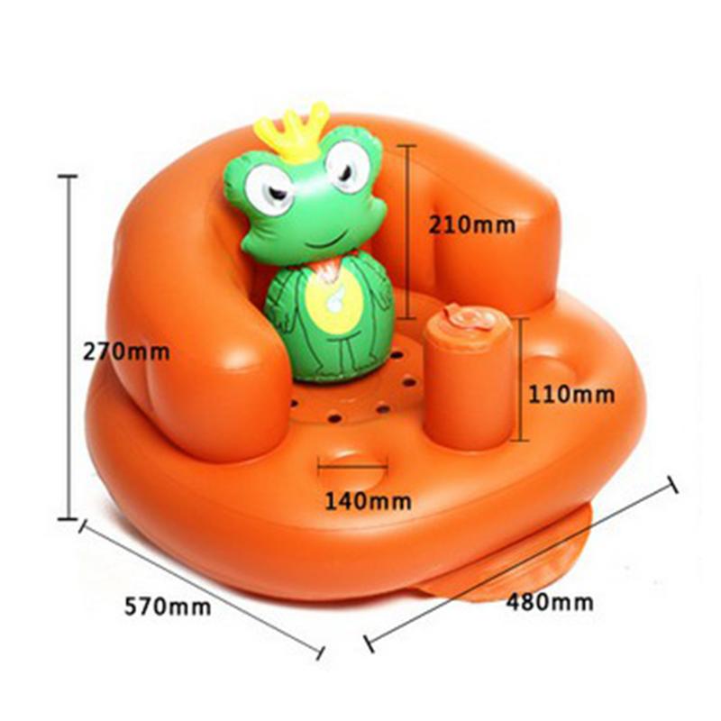 Opblaasbare Baby Sofa Veiligheid Stoel Draagbare Play Game Mat Banken Leren Kruk Kinderen Leren Seat Strand Speelgoed Voor Kinderen Meubilair