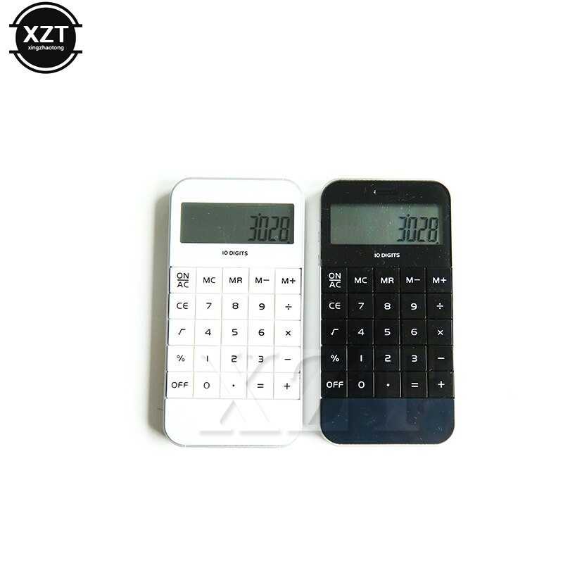 Office Home Draagbare Rekenmachine Kantoormedewerker School Rekenmachine Draagbare Pocket Elektronische Berekenen Telefoon Vorm Calculator