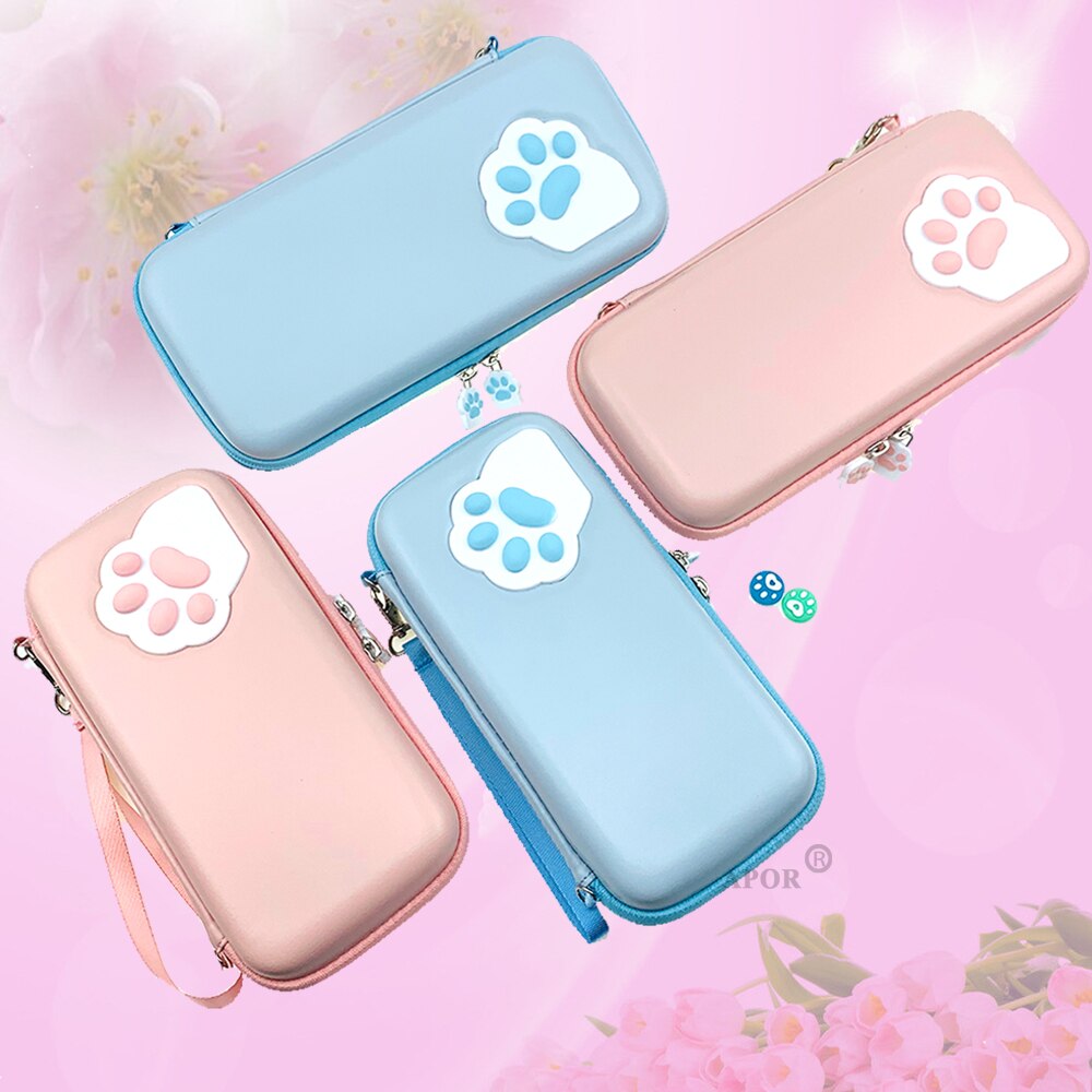 Robuste reisetasche für nintendo switch/lite-zubehör, schützende hartschalen-tragetasche für die switch mini-konsole