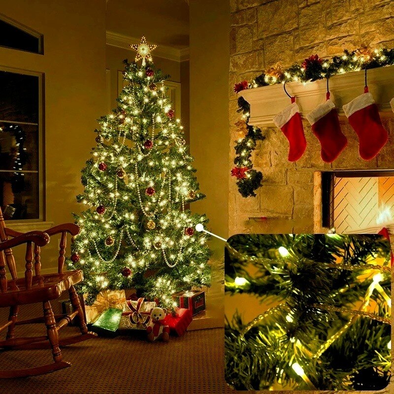 10M 20M 30M 50M 100M Festoon Led String Light Garland Year Christmas Light for Home Wedding Decoration Year Lamp