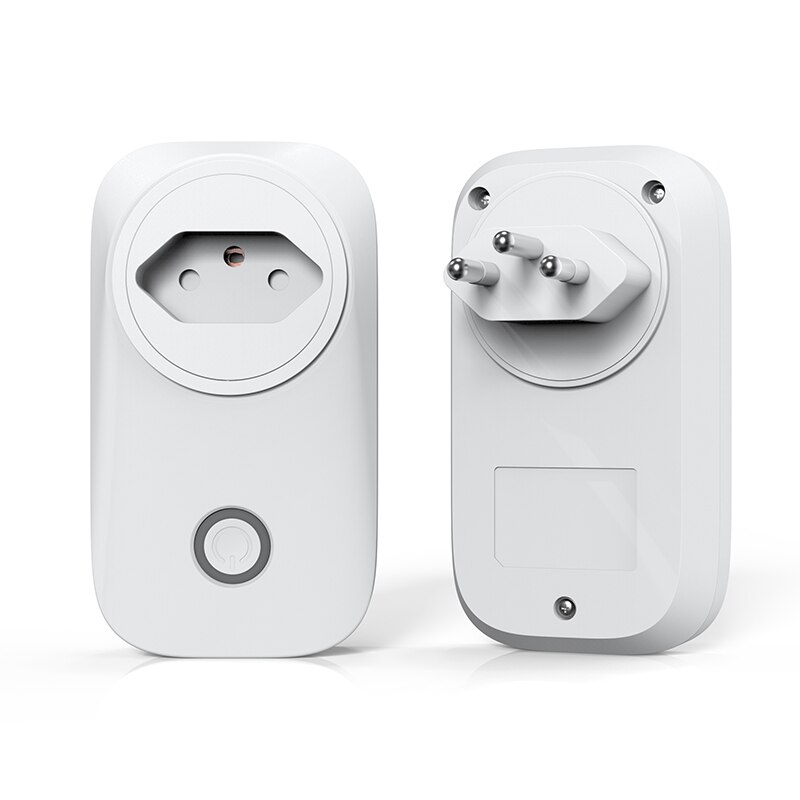 10A 16A WIFI Smart Socket Plug EU UK Swit AU BR FR JP Israel Ita ZA Plug Remote Control Smart Work For Alexa Google Home