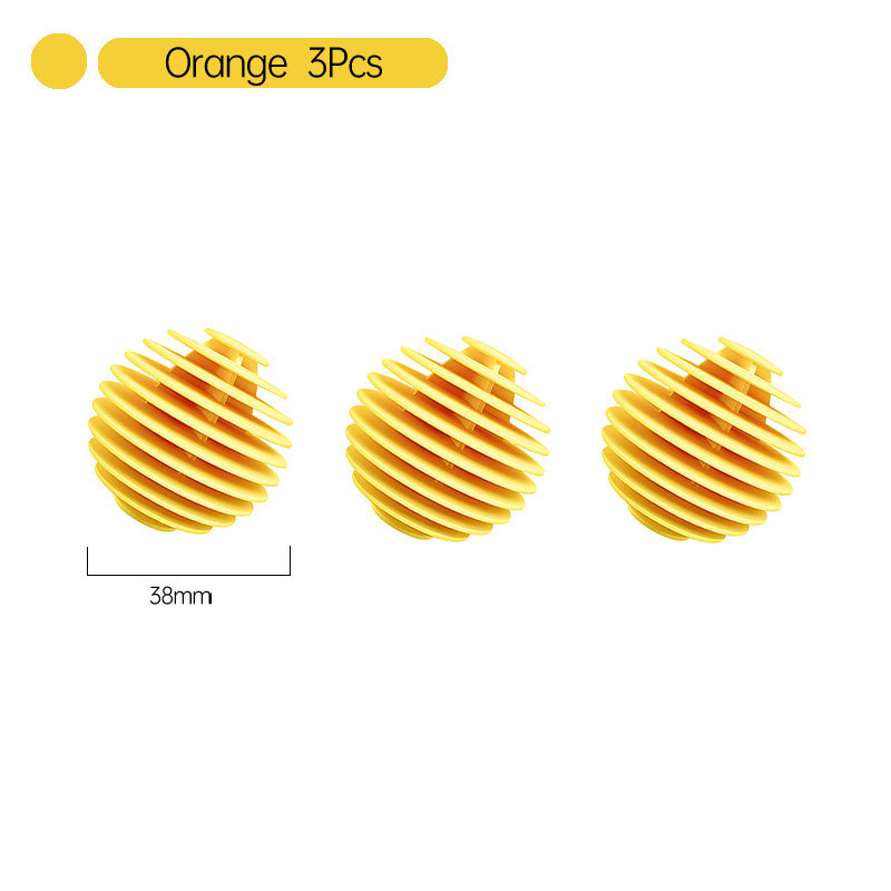 Bola de lavandería reutilizable, Bola de limpieza de pelo de ropa de silicona, bola de lavandería suave antienvoltura, bolas secadoras para lavadora doméstica: Gris oscuro