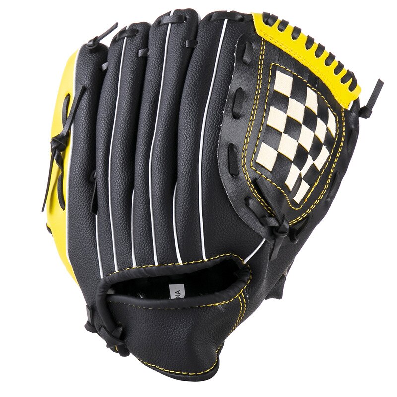 Mannen Baseball Handschoen Lederen Batting Kids Baseball Catcher Softbal Batting Handschoenen Volwassenen Apparatuur Beisebol Sportkleding BJ50ST