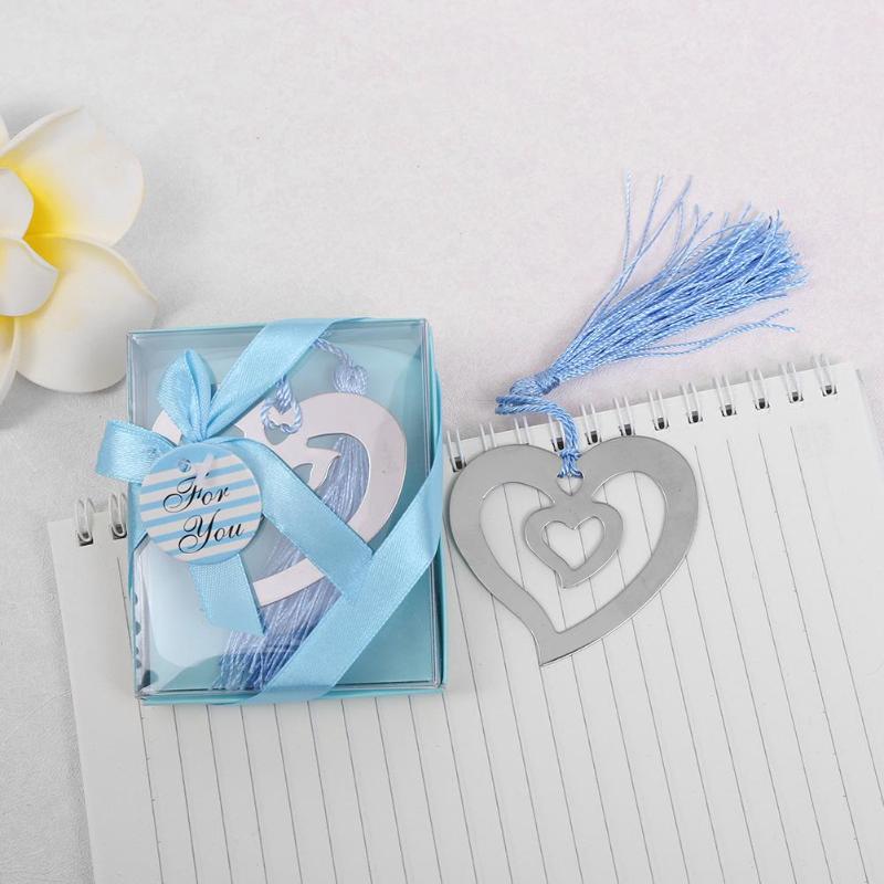 Hollow Metal Bookmarks Book Mark Heart Alloy Stencils Template Paper Dies Cut Kids Stationery School Supplies