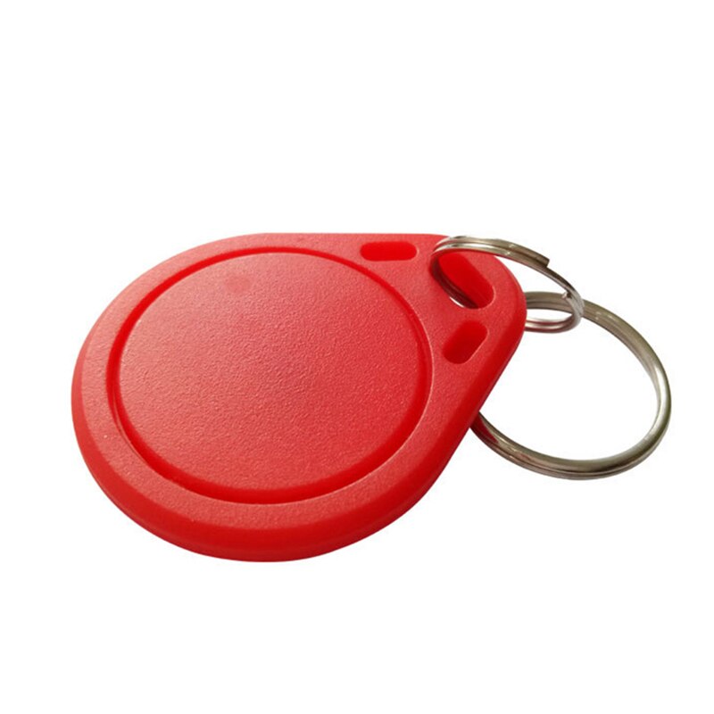 10pcs/Lot 13.56MHZ keychain card Smart elevator ID keychain card TK4100 chip Small portable For Access Control System Keyfobs