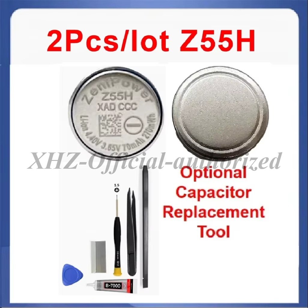 2pcs/set Z55H ZeniPower for WF-1000XM4 XM4 Bluetooth Headset Battery Capacitor 3.85V Z55H