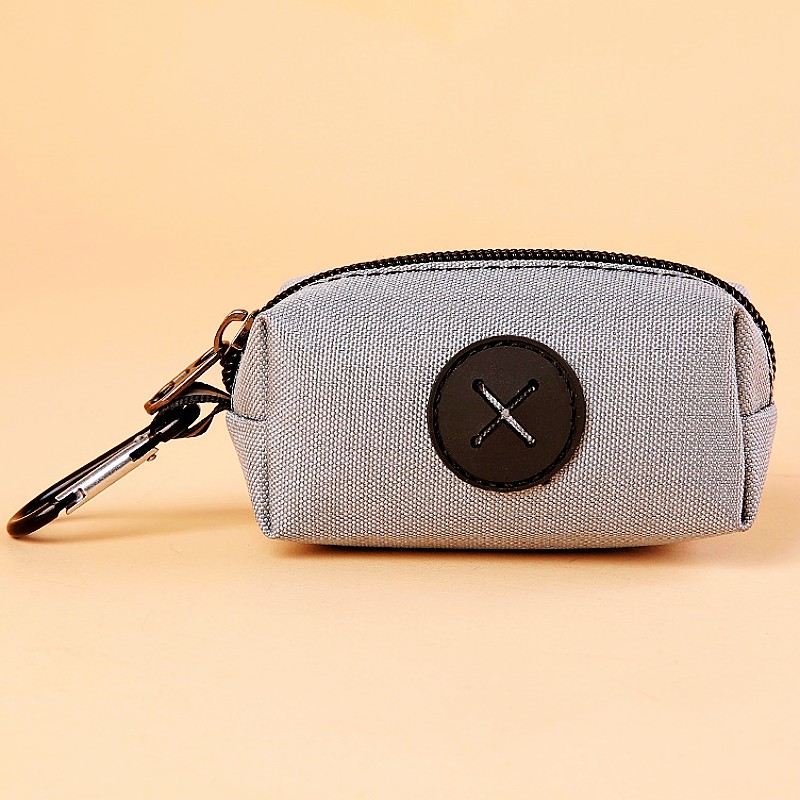 Dog Poop Bag Dispenser Portable Dogs Poop Bag Holder Garbage Bags Dispenser for Dog Walking Hangingable Toilet Bags Pet Products: Scarlet