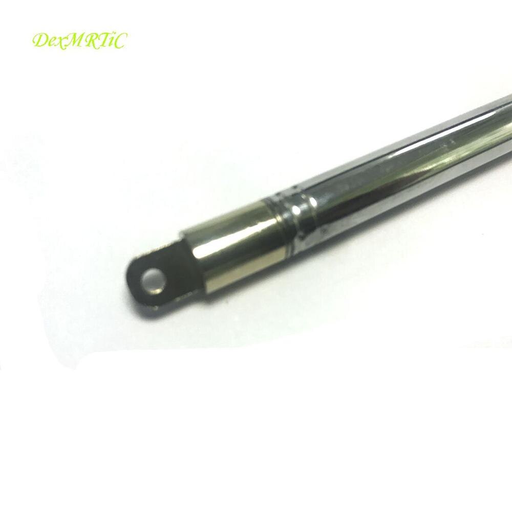 1PC Telescopic Antenna 1200mm FM Radio Telecontrol Alarm Antenna 10 Sections Stainless Steel Aerial