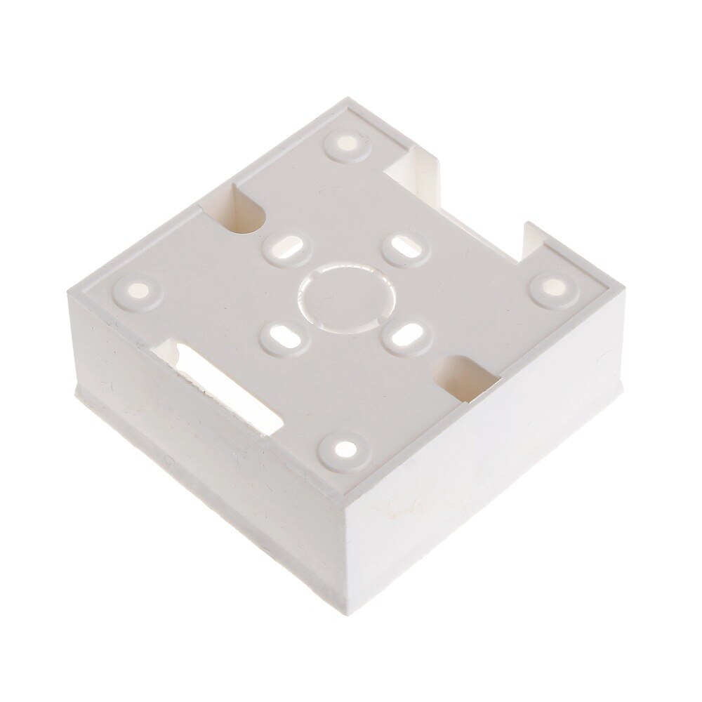 86*86 PVC Junction Box Wall Mount Cassette For Switch Socket Base