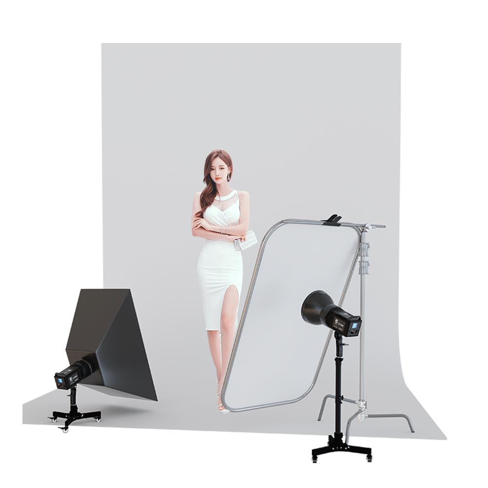 Opvouwbare Lichtstandaard Vloer Gemonteerde Katrol Beweging Metalen Statief Fotografie Spot Licht Softbox Fotostudio Wielen Basis