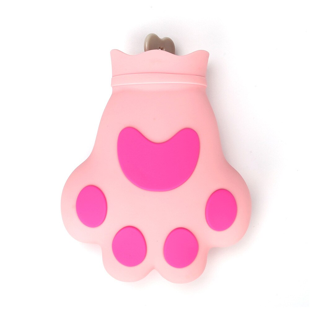 Cartoons,Cat paw,calienta manos, bottle warmer, chauffe main, warm, guatero termofor, na brzuch,warm, hand warmer,termofor: Pink cat paw