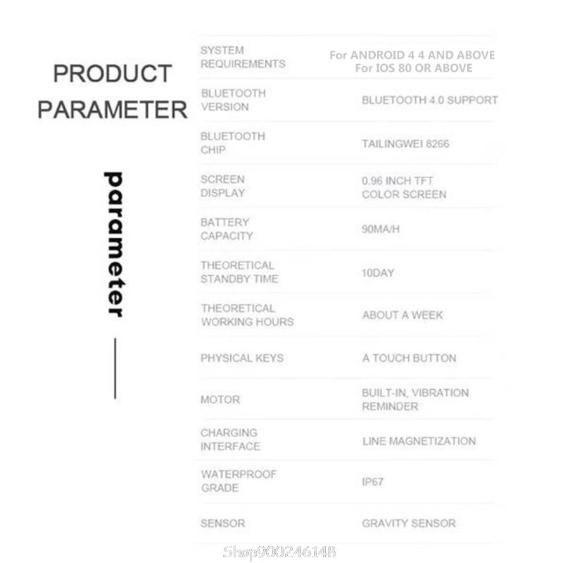 M5 Sport Fitness Tracker Smartband Smart Bracelet Blood Pressure Heart Rate Monitor Band Wristband D22 20