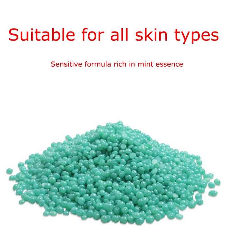 kit cera per naso per uomo e donna naso depilazione cera cera kit fagioli per naso impostato cera indolore per capelli pulizia senza carta portatile L1U7