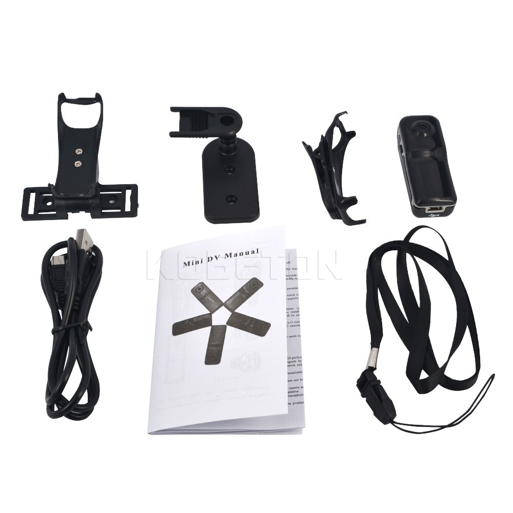 kebidu Mini DV MD80 DVR Video Camera 720P HD DVR sport outdoors with an audio support and clip
