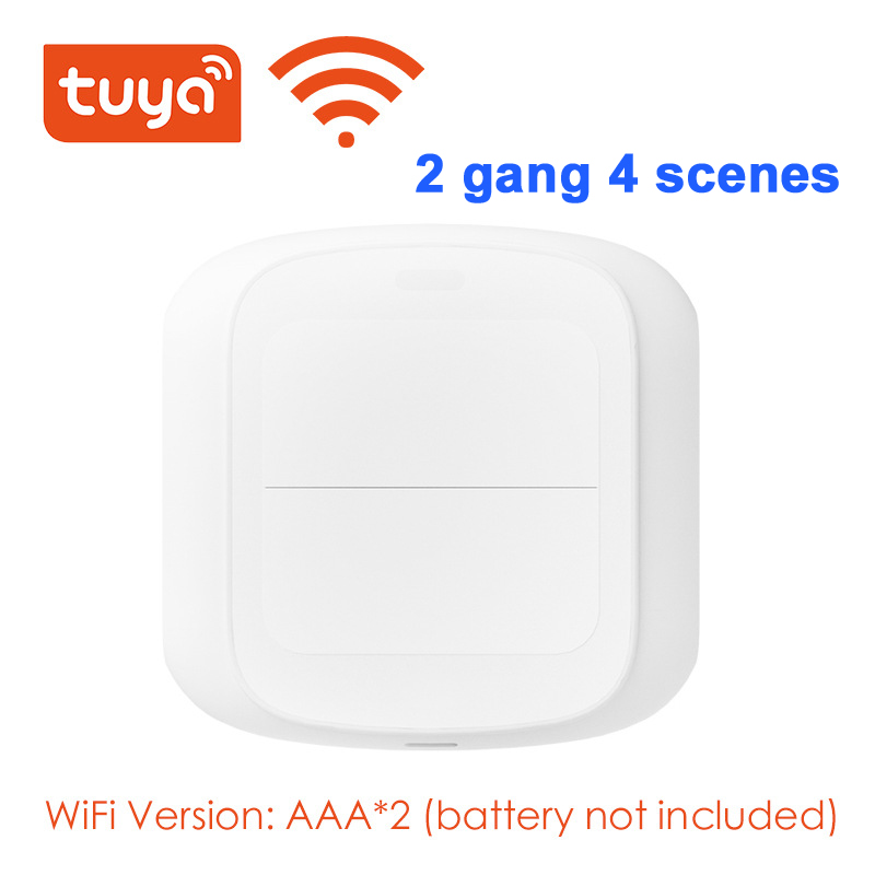 Tuya ZigBee inteligentny zegarek wi-fi 2 banda 6 scena przełącznik robić montażu ściennego moduł sprytny życie APP pilot bezprzewodowy automatyka: Bundle1