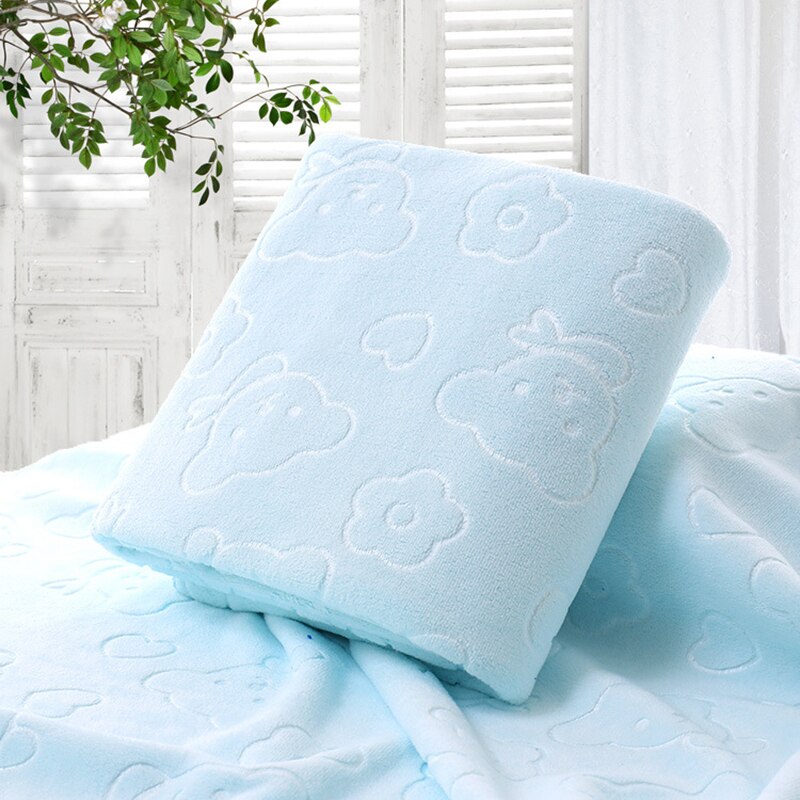 1PC 30*70cm Handtuch Für Küche Kleine Bär Jacquard Gesicht Handtücher Lila Blau Gelb Farbe Reinigung auto Küche Handtuch