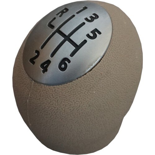 Pommeau de levier de vitesses Renault Megane 3, 6 vitesses, Fluence, Laguna ,Scenic, couleur chrome beige