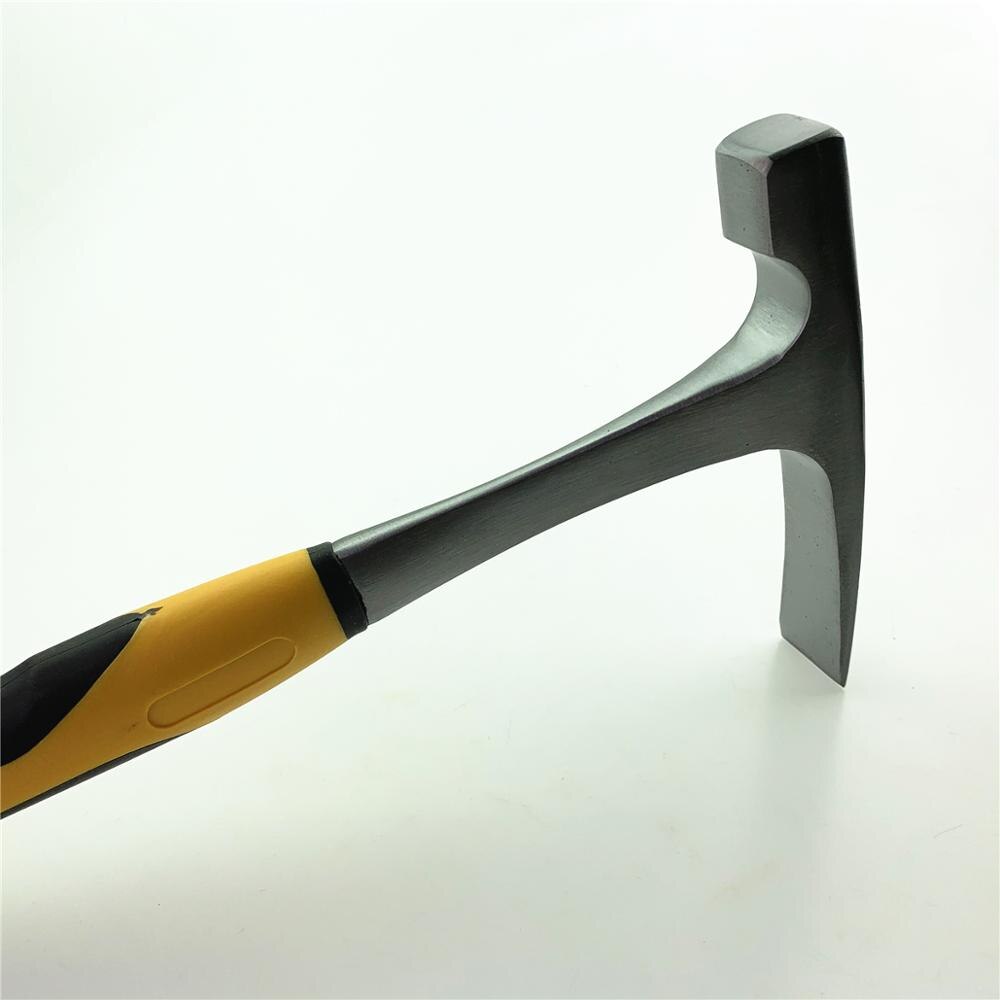 Geological Prospecting Hammer Sheet Metal Hammer Outdoor Tool Multifunctional Mining Hammer Ground Mining Hammer