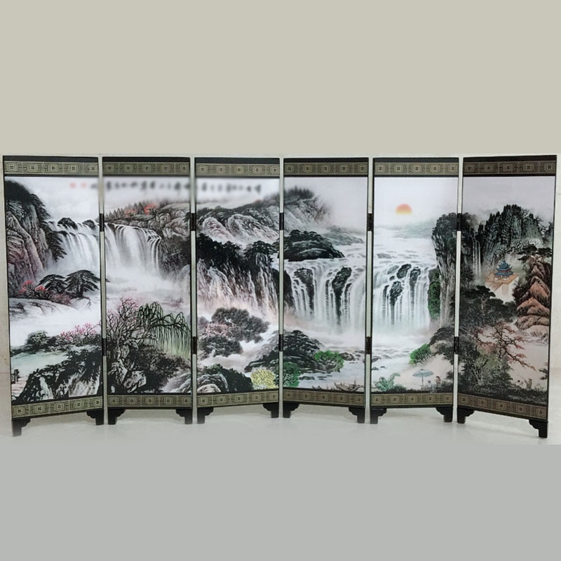 Divisor de pared, partición, arte de pantalla, pegatina, cocina, sala de estar, hogar, Retro, de madera