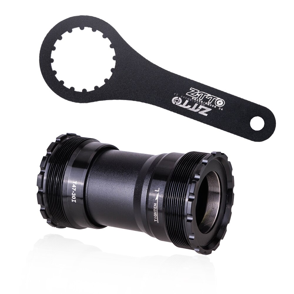 ZTTO bicicletta T47 movimento centrale 24 guarnitura doppiare 29 30mm filettatura cuscinetto sigillata 47 68 73mm conchiglia 28.99mm spline asse MTB strada bicicletta: T47-30i TOOL
