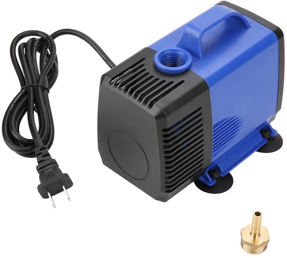 80W Electric Submersible Pump Spindle Motor Cooling Water Pump for CNC Engraving Machine - CN Plug 220V: Default Title