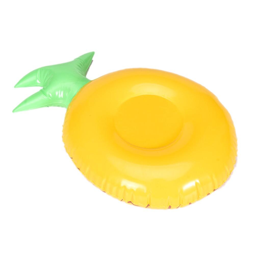 Cartoon Fruit Pineapple Cup Holder Inflatable Water Pool Toy Coaster Floating Drink Cups Holders