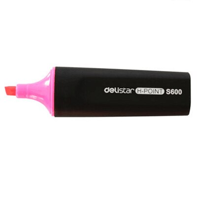 Highlighter Pens DIY Drawing Markers Pen Paper Copy Fax Japanese Stationery Office School Art Supplies: Pink