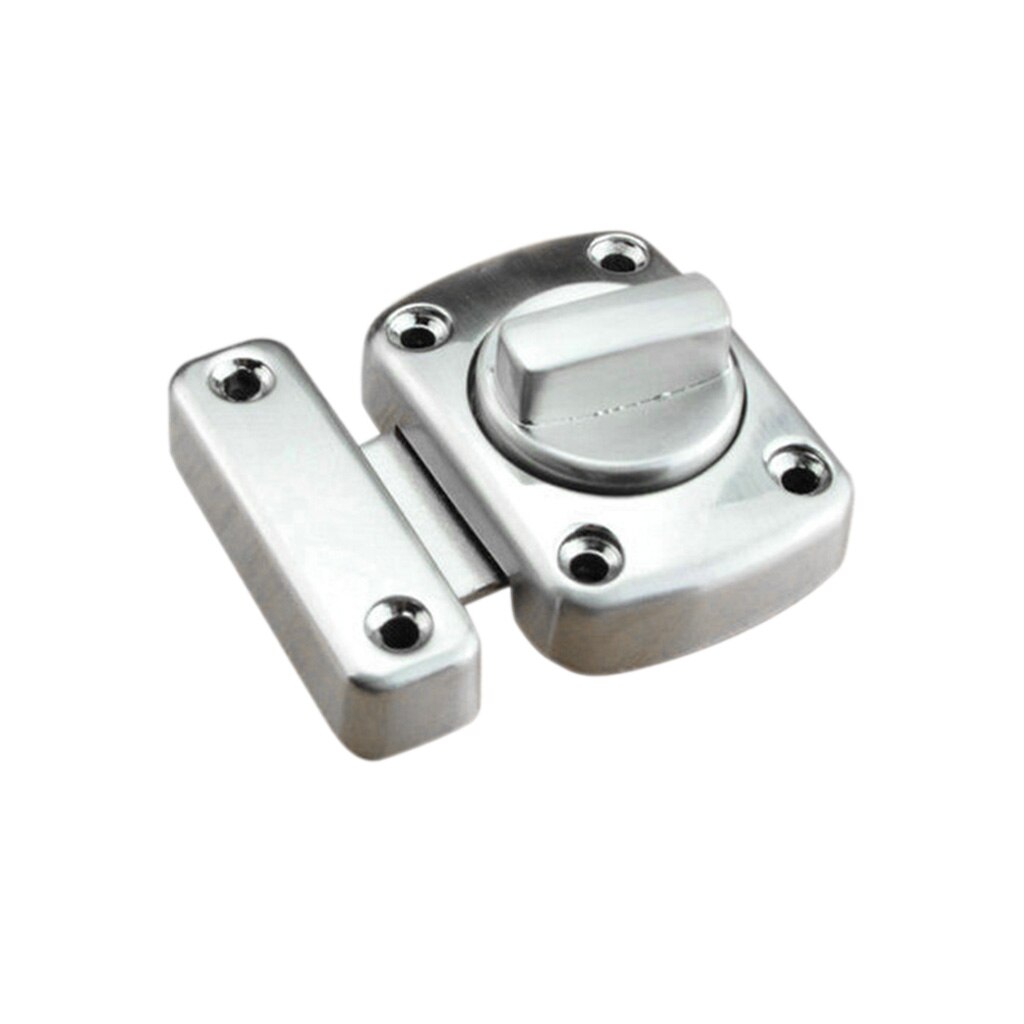 Deur Turn Bolt Badkamer Wc Privacy Schuur Lock Catch Klink Rvs: Silver Size L