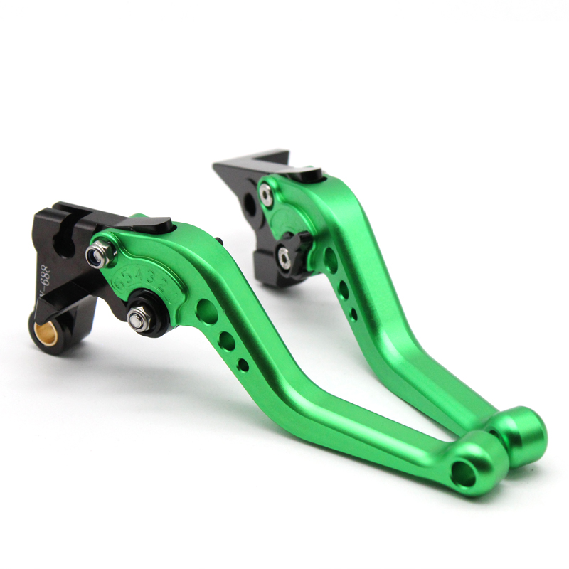 Short/Long Brake Clutch Lever For SUZUKI DL1050 DL1000 V-STROM GSX1300R HAYABUSA SV1000 S/N TL1000R Motorcycle Accessories: Short Green