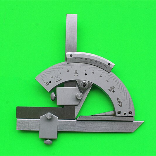 Protractor Universal Bevel Goniometry tool 0-320 Precision Angle Measuring High stainless steel angle measuring Device