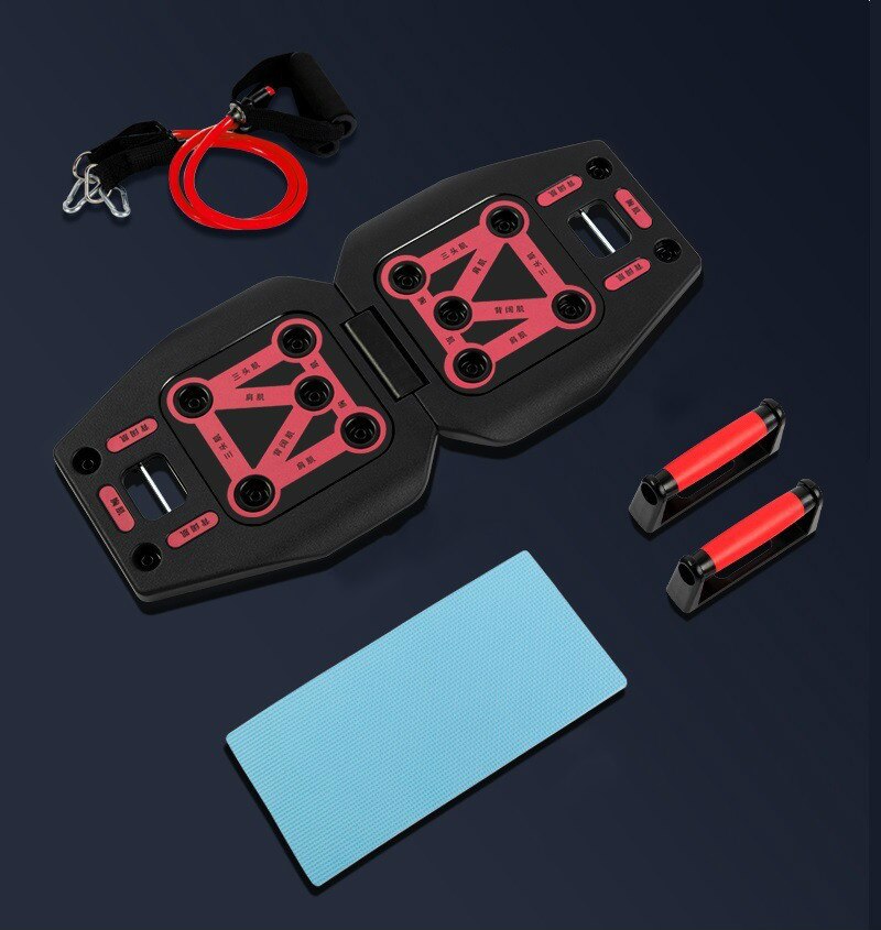 Push Up Board Bracket Multifunctional Push Up Exercise Board Push Up Device Folding Indoor Household Fitness Equipment