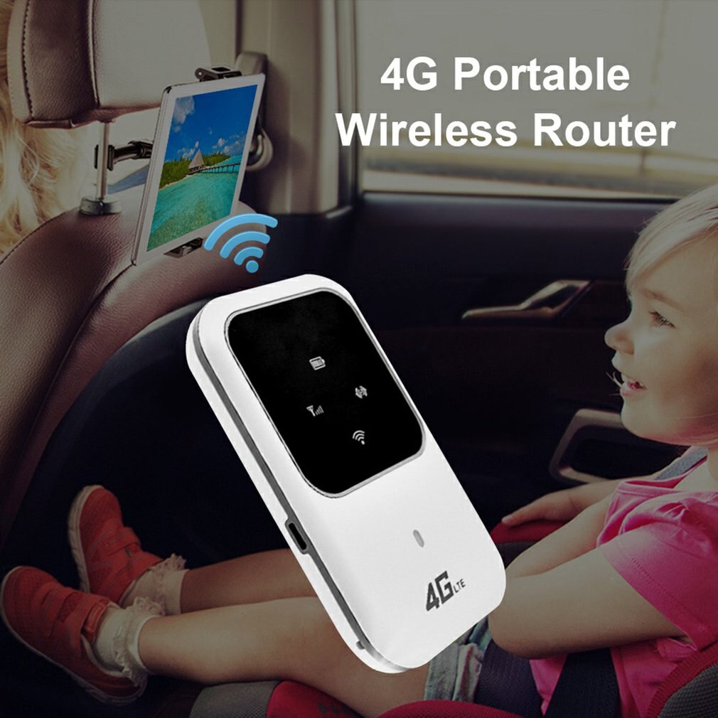 Router Wireless 4G dispositivo di condivisione auto Wi-Fi portatile Mobile con Slot per schede Sim Router Wireless Router Wifi portatile illimitato