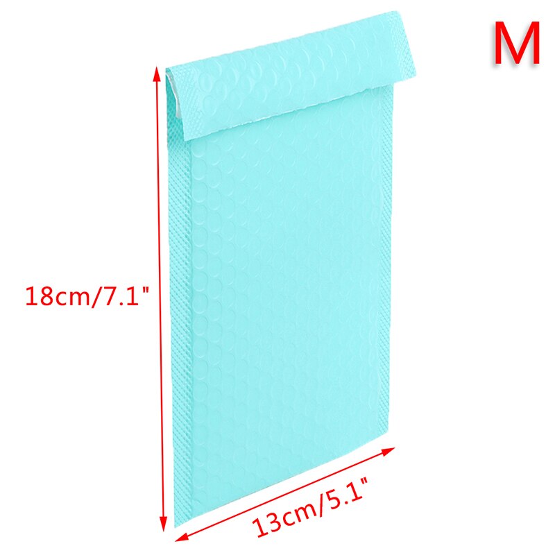 50pcs Mailers Blue Poly Mailer Self Seal Padded Bag: M