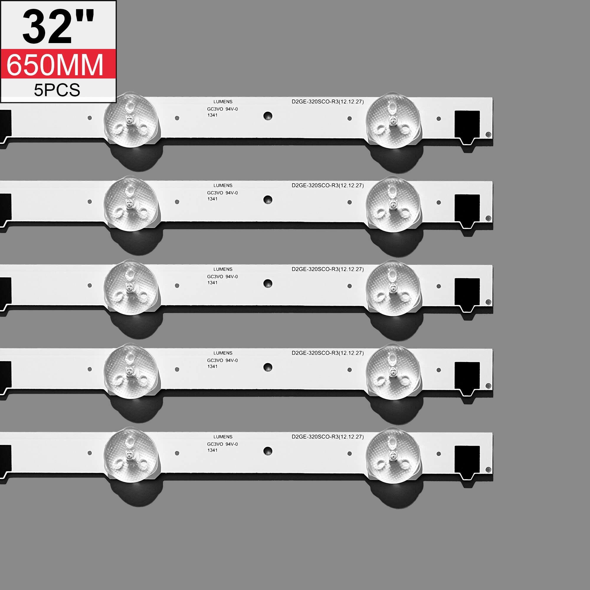 Barres de LED TV pour Samsung, bande de rétro-éclairage de TV de remplacement