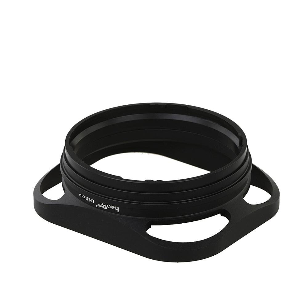 Haoge Vierkante Metalen Bajonet Zonnekap Voor Sony RX1R RX1RM2 RX1 Rx1rii Camera En Sony FE35mm/F2.8 E-mount Lens