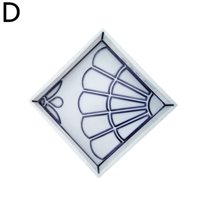 Diy Garden Villa Brick Path Maker Concrete Plastic Molds Road Path Paving Brick Tile Concrete Cement Mould Garden Decorations: 04