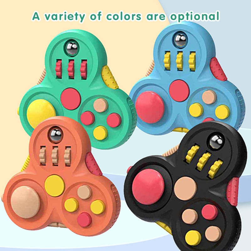 Fidget Pad Stress Relief Squeeze Fidget Antistress Speelgoed Voor Volwassenen Kids Fun Hand Angst Zintuiglijke Speelgoed Voor Kinderen