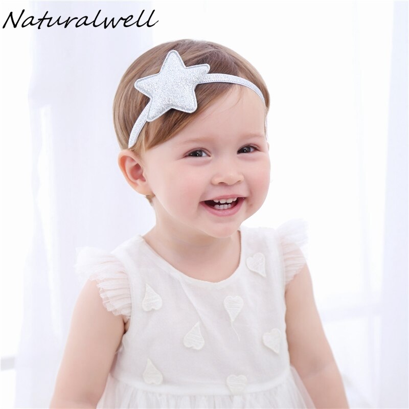 Silver Star Halo Headband for Kids Amazon.com : Dexspoeny 2Pcs Stars Halo Crown Silver Headband  main image 3