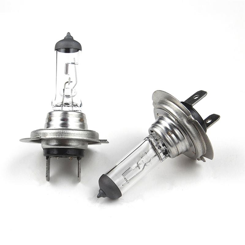 Ampoules pour phares de voiture H7, Standard halogène, éclairage général automobile, utilisation durable, 12V/55W, 2/4 pièces