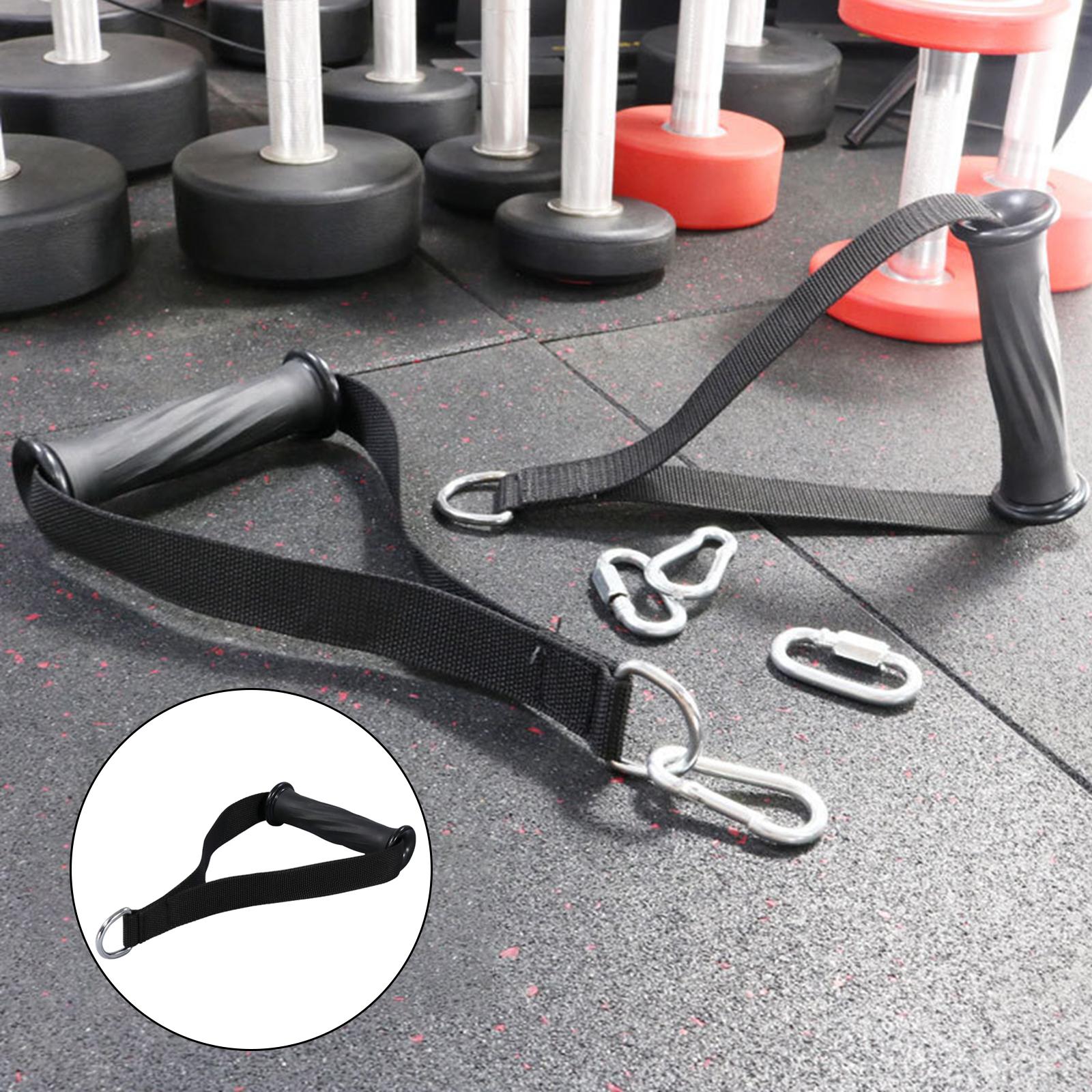 Multi Cable Machine Attachment Handles Attachment Stirrup Body Fitness Home