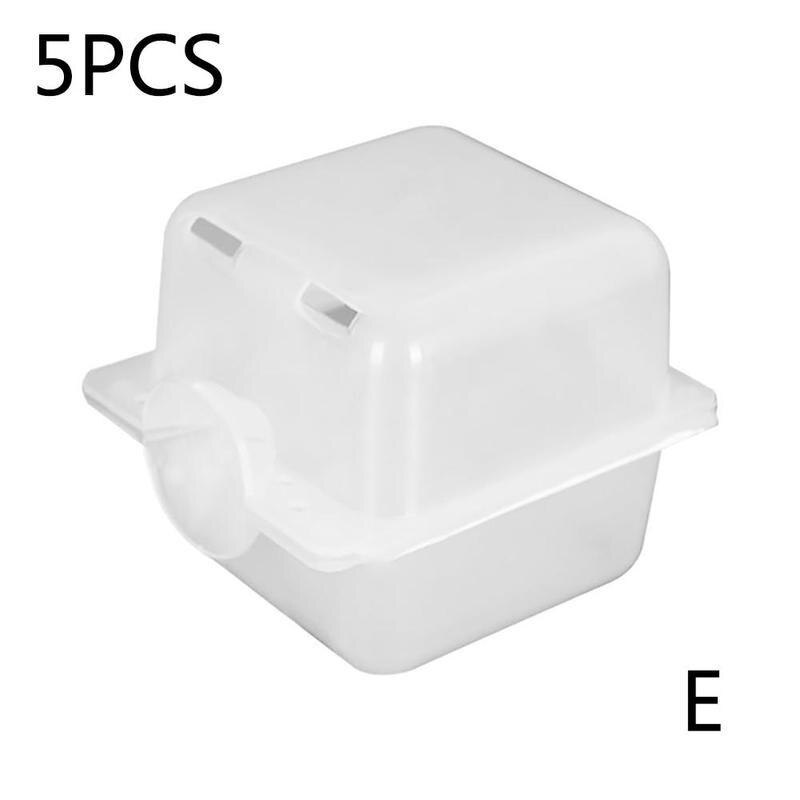 Bola de corte de bolas para cortar plantas, caja de enraizado para cultivo de reproducción de PP, suministros de jardín, Bola de esquejes para plantas, 3/5/10 Uds.: 5pcs White