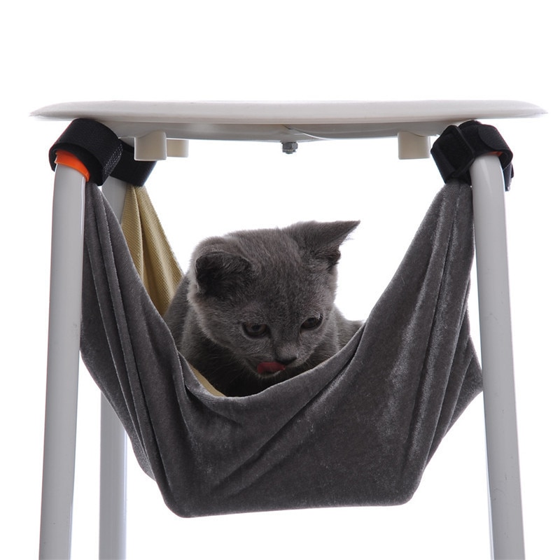 37*37 & 48*48 cm S/M Kat Bed Huisdier Kitten Kat Hangmat Verwijderbare Opknoping Zachte Bed Kooien voor Stoel Kitty Rat Kleine Huisdieren Swing