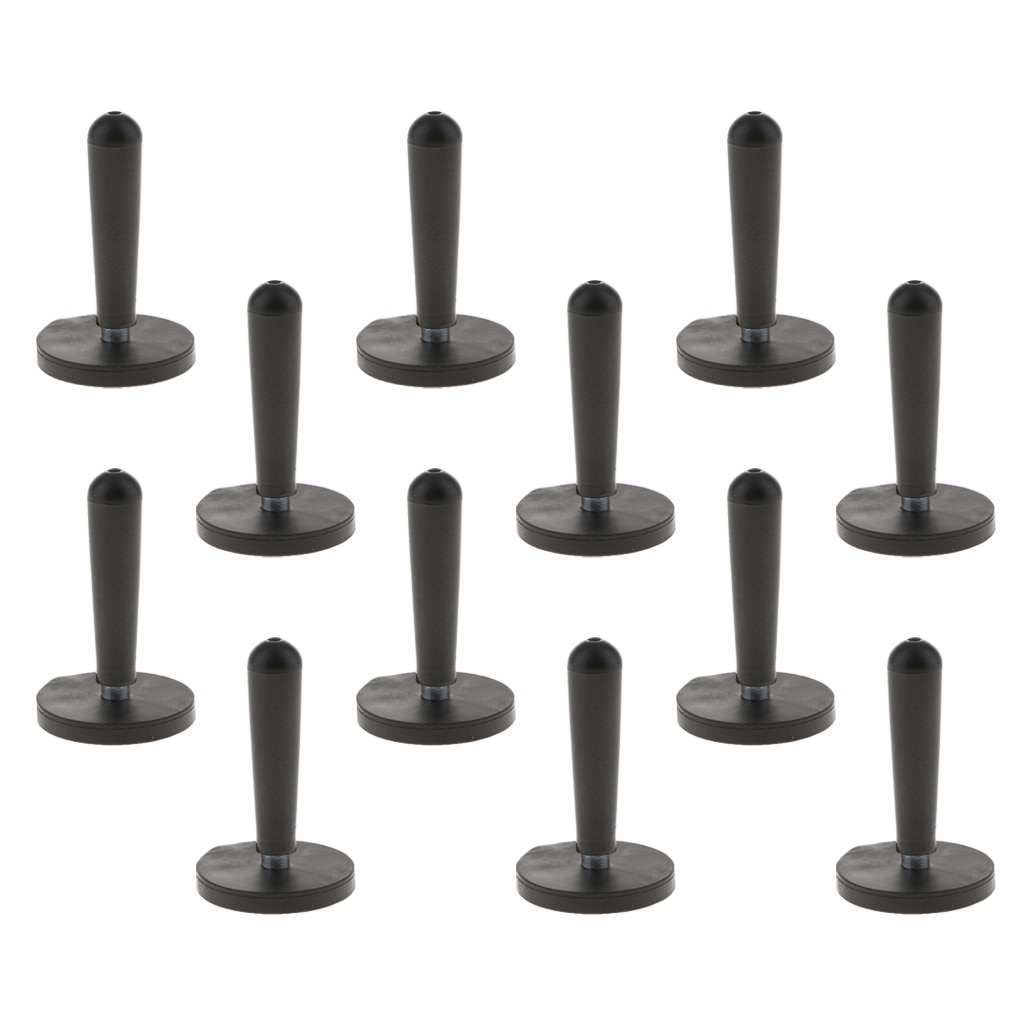 12X GRIPPER MAGNETS, VEHICLE WRAPPING TOOLS FOR CAR/VAN WRAP AND GRAPHICS BLACK