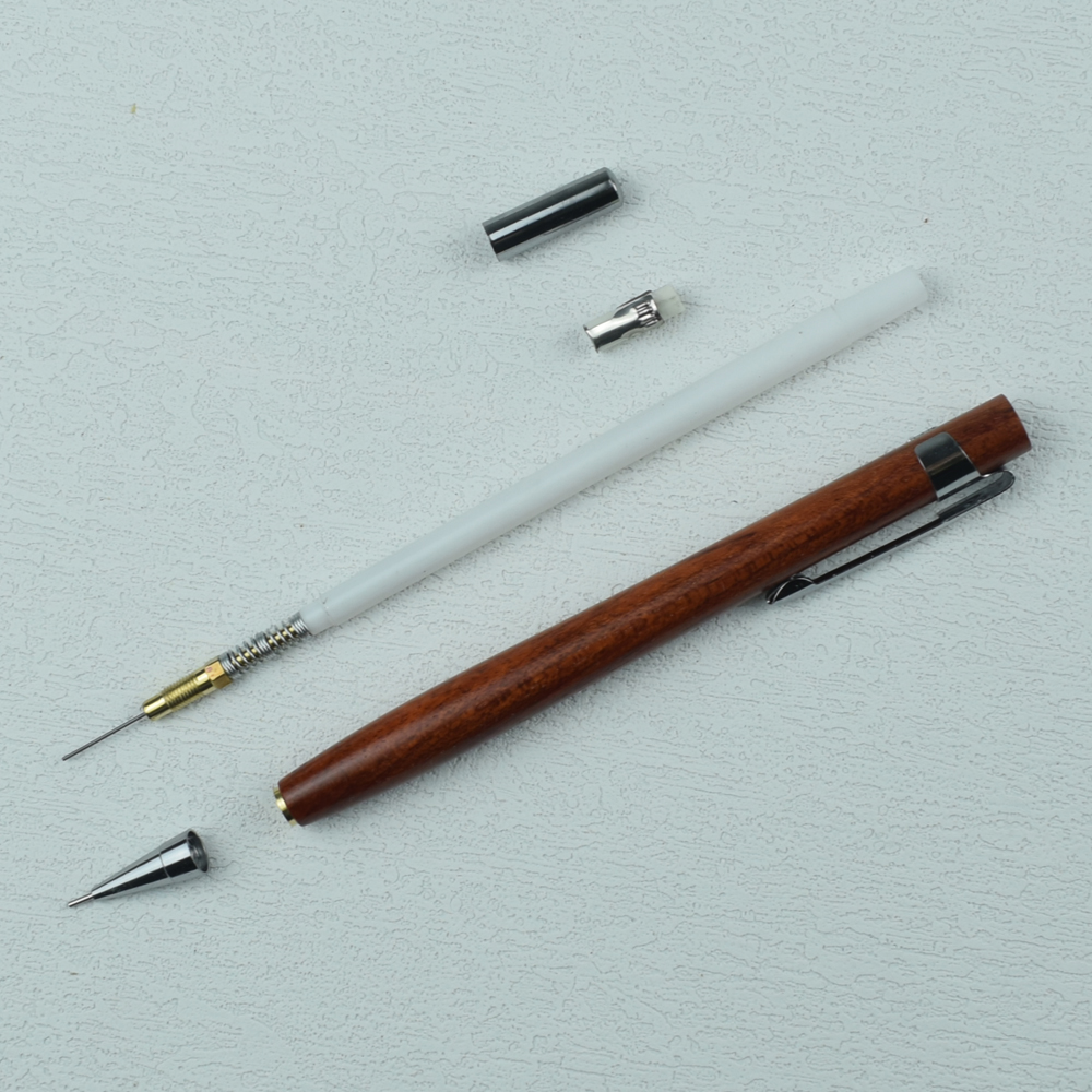 Portamine in legno con mina da 0,5 mm: scrittura fluida per ufficio, scuola, disegno e schizzi | Cancelleria cinese premio