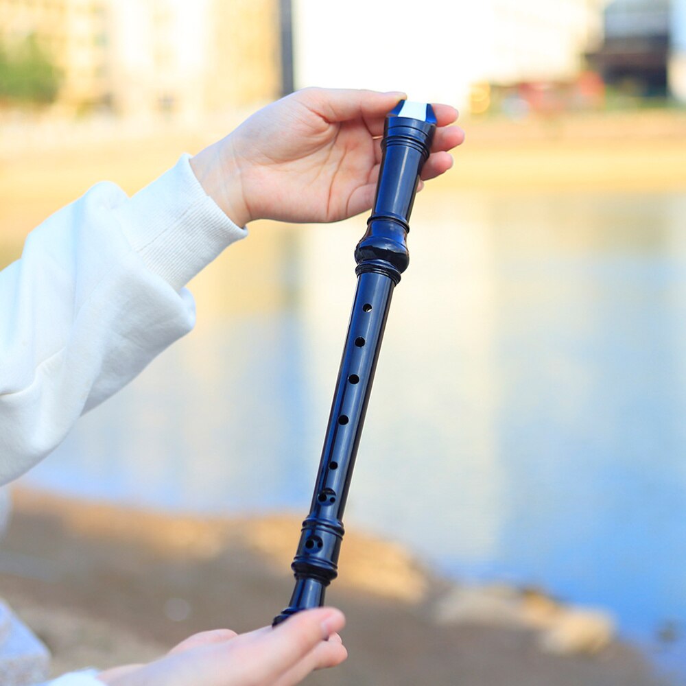 1 Set Premium Abs Fluit Recorder Fluit Met Instructie En Reiniging Staaf